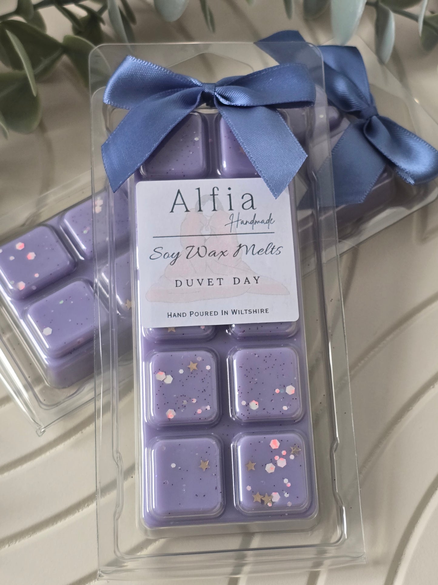 Duvet Day Soy Wax Melt Snap Bar - Cozy Relaxing Scent - Alfia